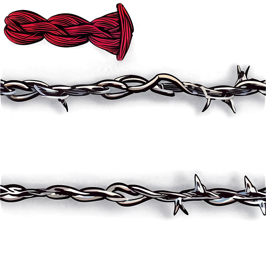 Barbed Wire Vector Png 79