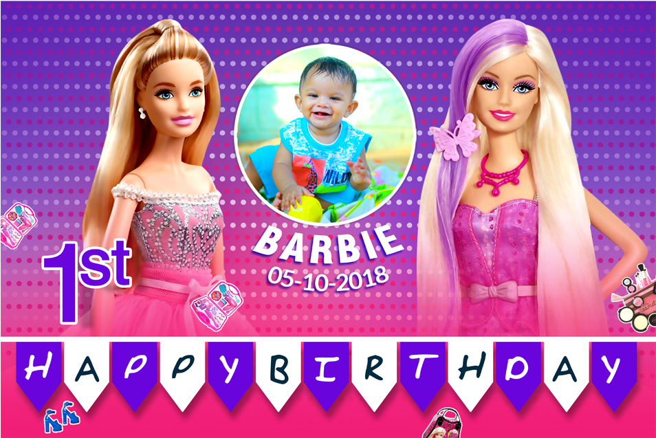 Barbie Theme First Birthday Celebration