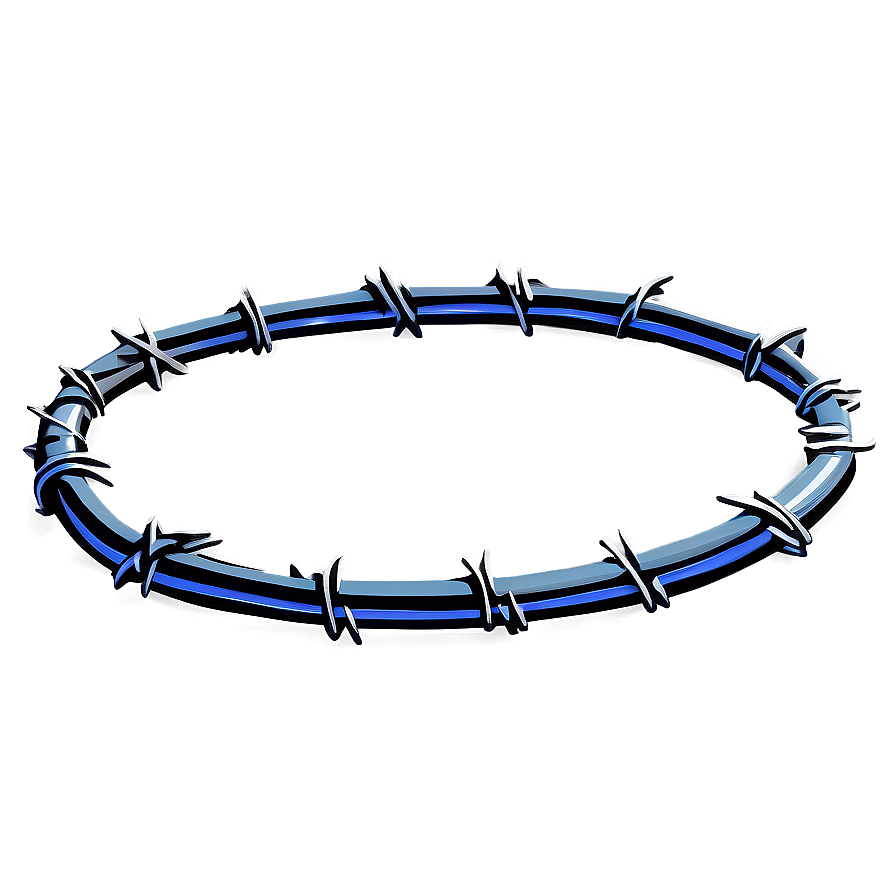 Barbwire Circle Frame Png Kjv17