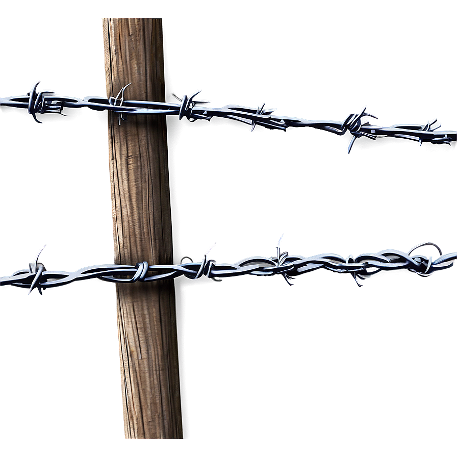 Barbwire Farm Fence Png 48