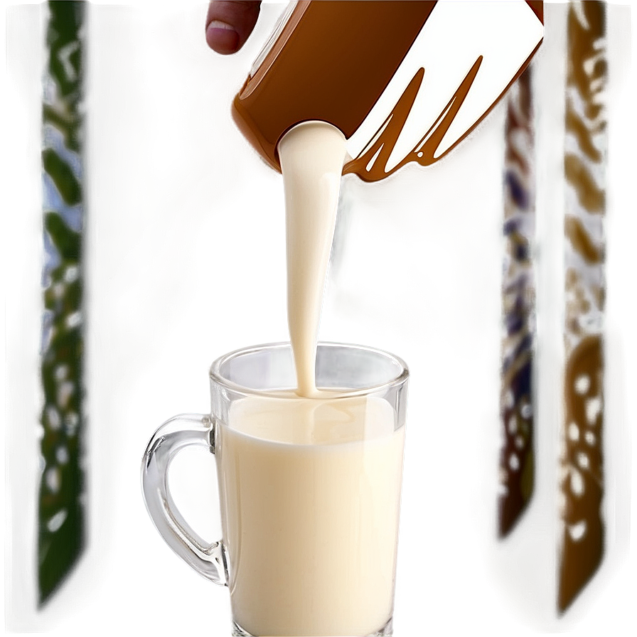 Barista Pouring Milk Png 06272024