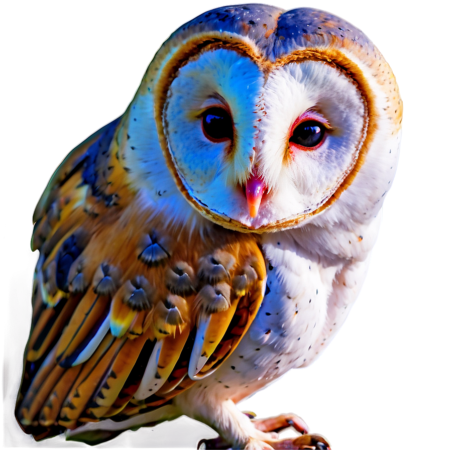 Barn Owl In Twilight Png Xad