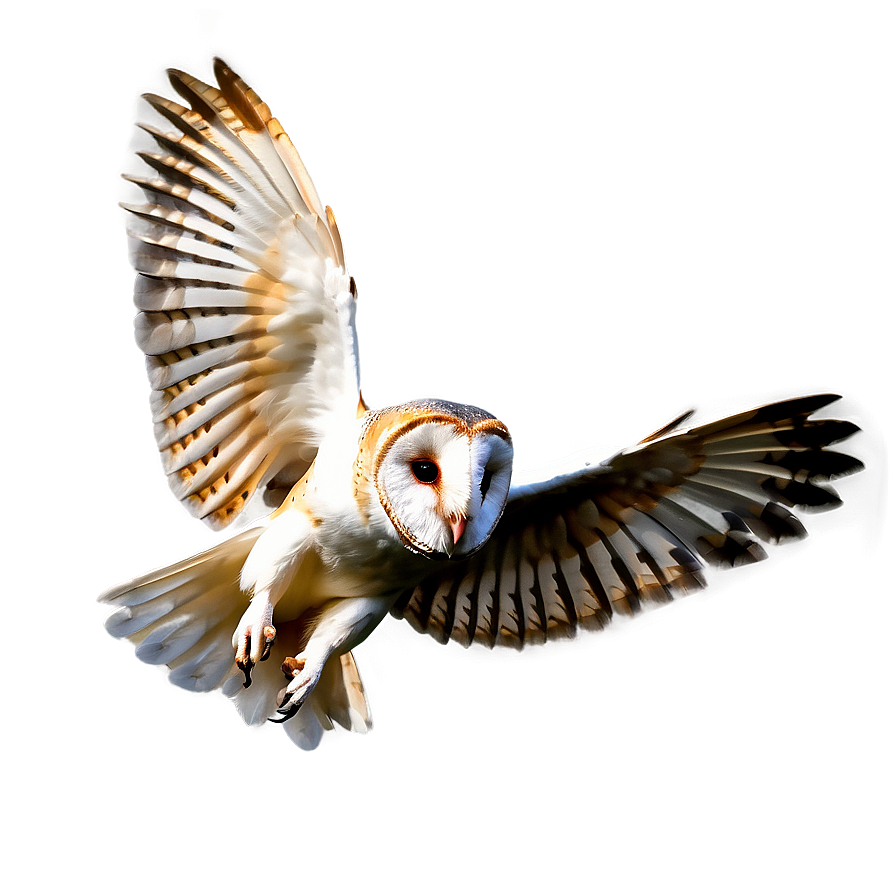 Barn Owl Wings Spread Png Xbp56