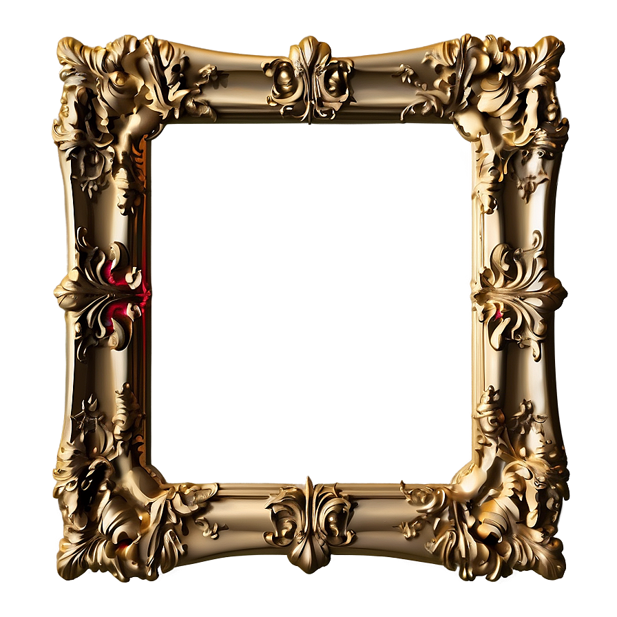 Baroque Gold Frame Png Psc24