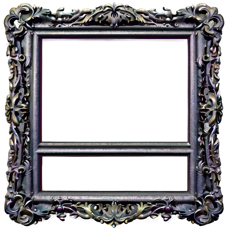 Baroque Gothic Frame Png 06262024