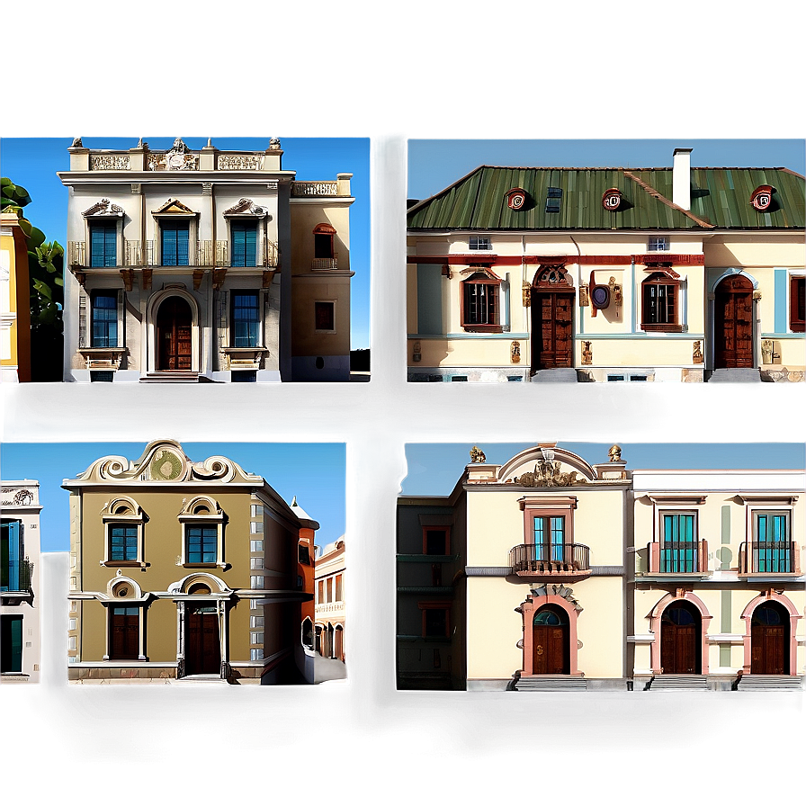 Baroque Houses Png Qbn