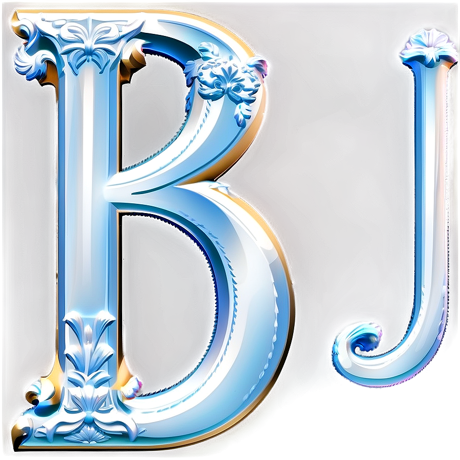 Baroque Letter B Style Png 06202024