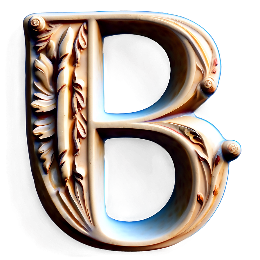 Baroque Letter B Style Png Qdh