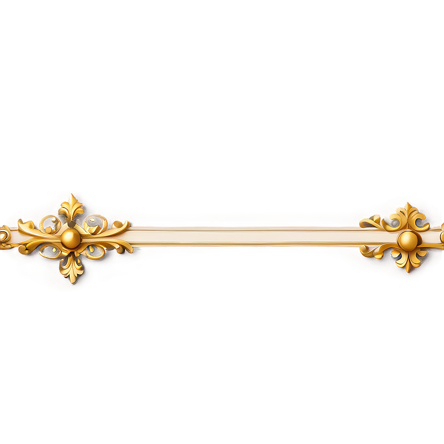 Baroque Page Divider Png 42