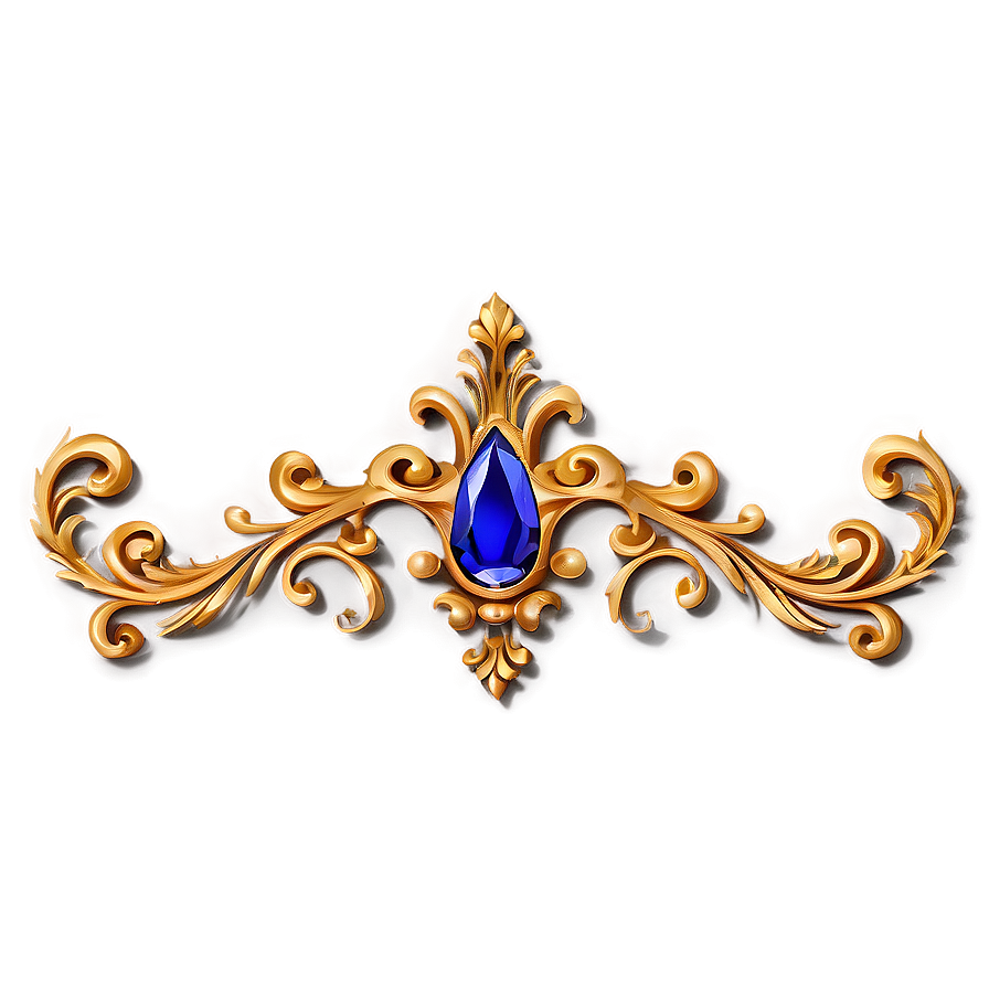 Baroque Page Divider Png Txs