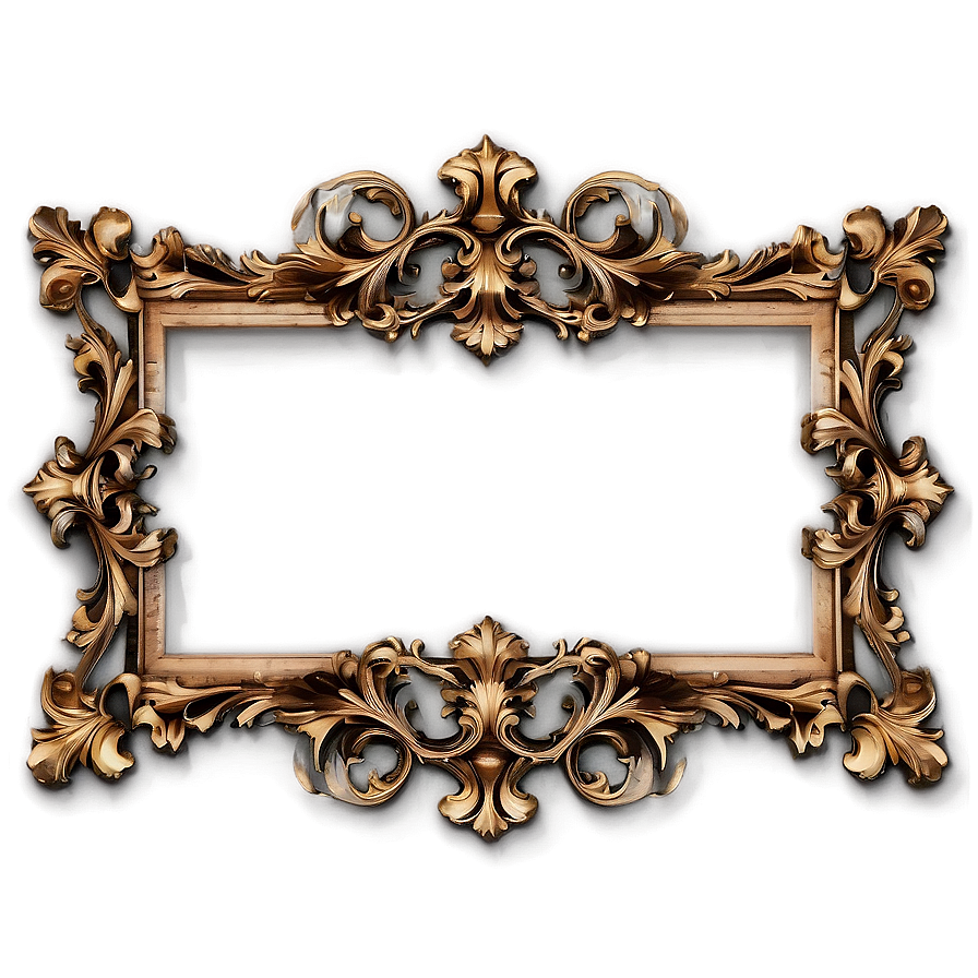 Baroque Photo Frame Png Uns