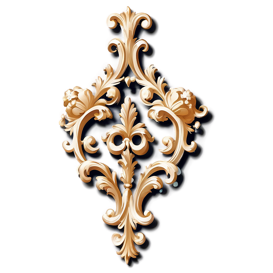 Baroque Style Corner Png 06122024