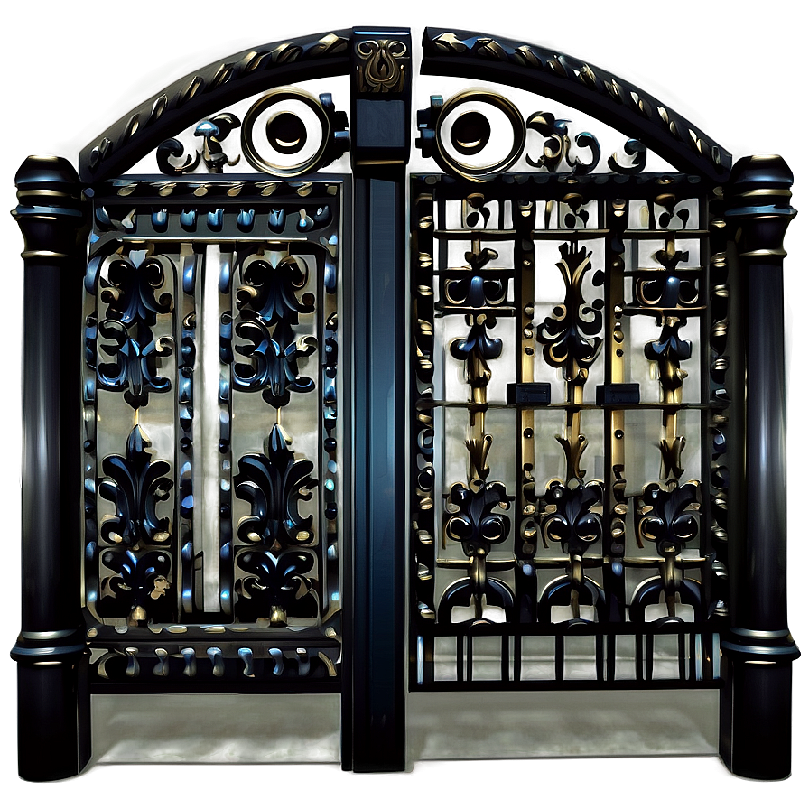 Baroque Style Gate Png Wfr99