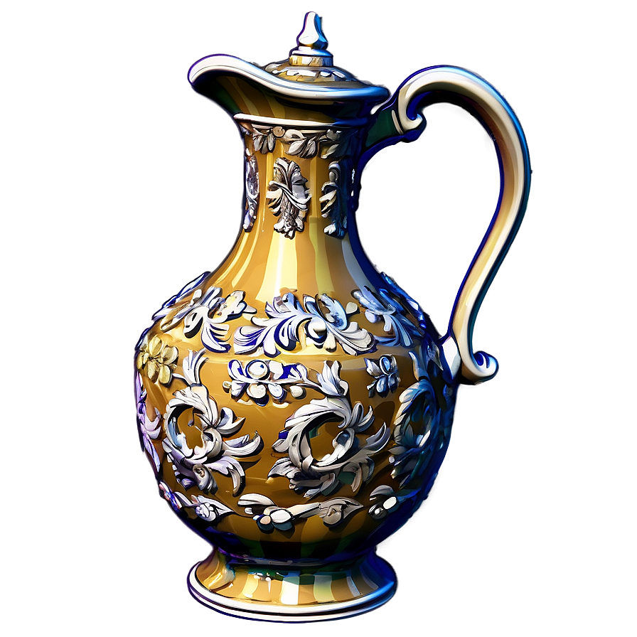 Baroque Style Jug Png 06262024