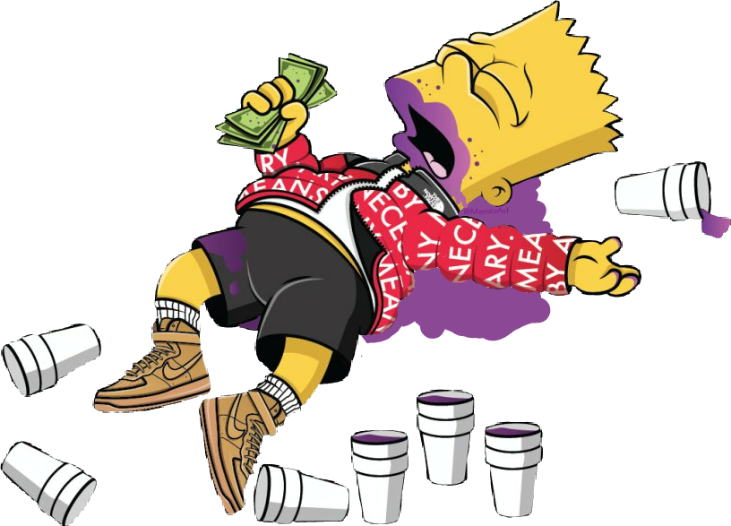 Bart Simpson Hypebeast Fashion Fall