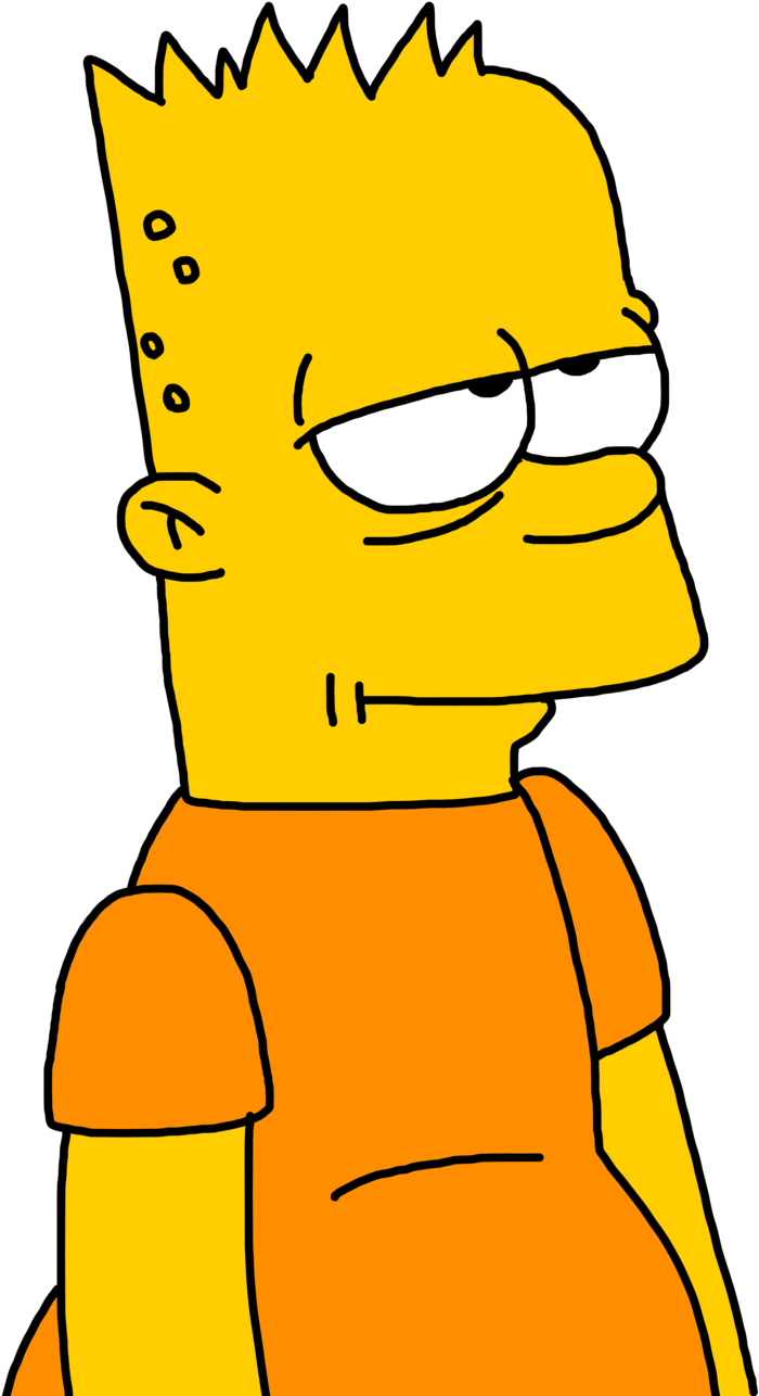 Bart Simpson Side Glance