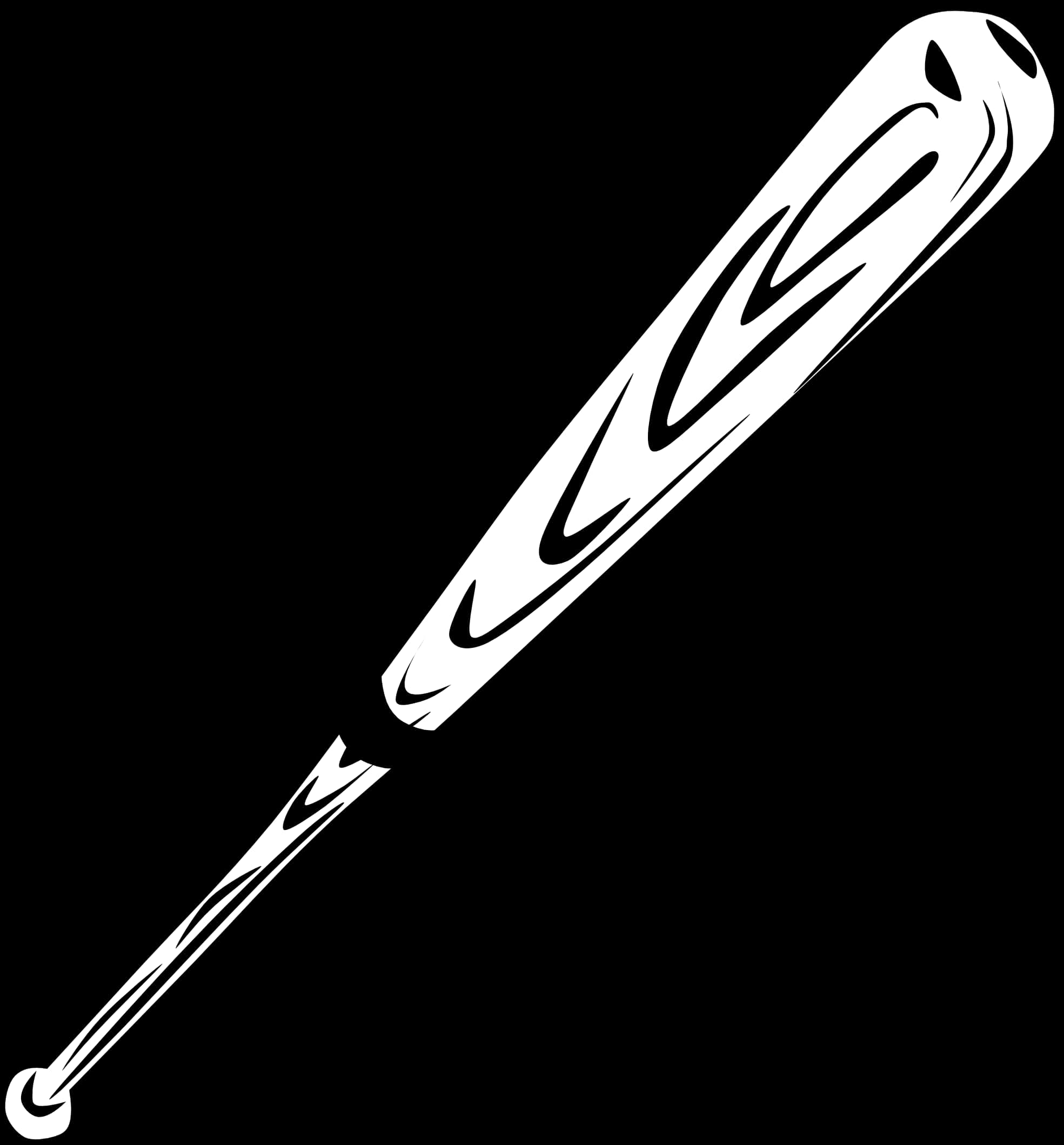 Baseball Bat Vector Art