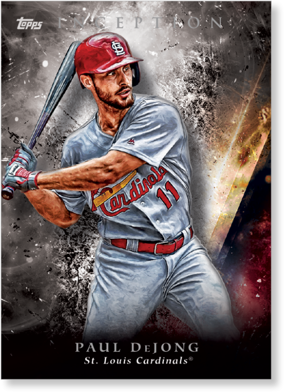 Baseball Card Artistic Render St Louis Cardinals