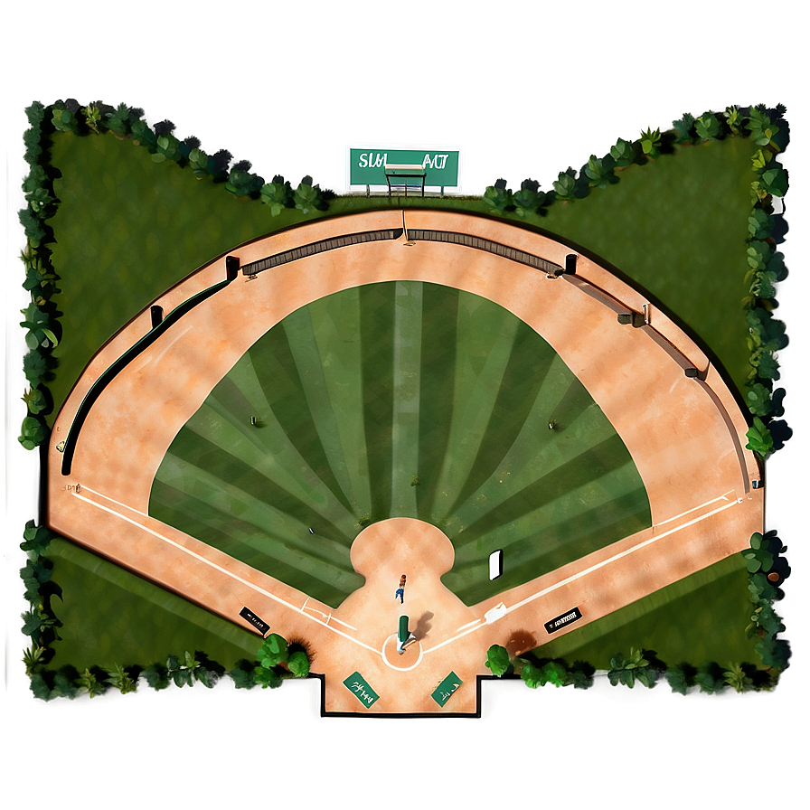 Baseball Diamond Layout Plan Png 51