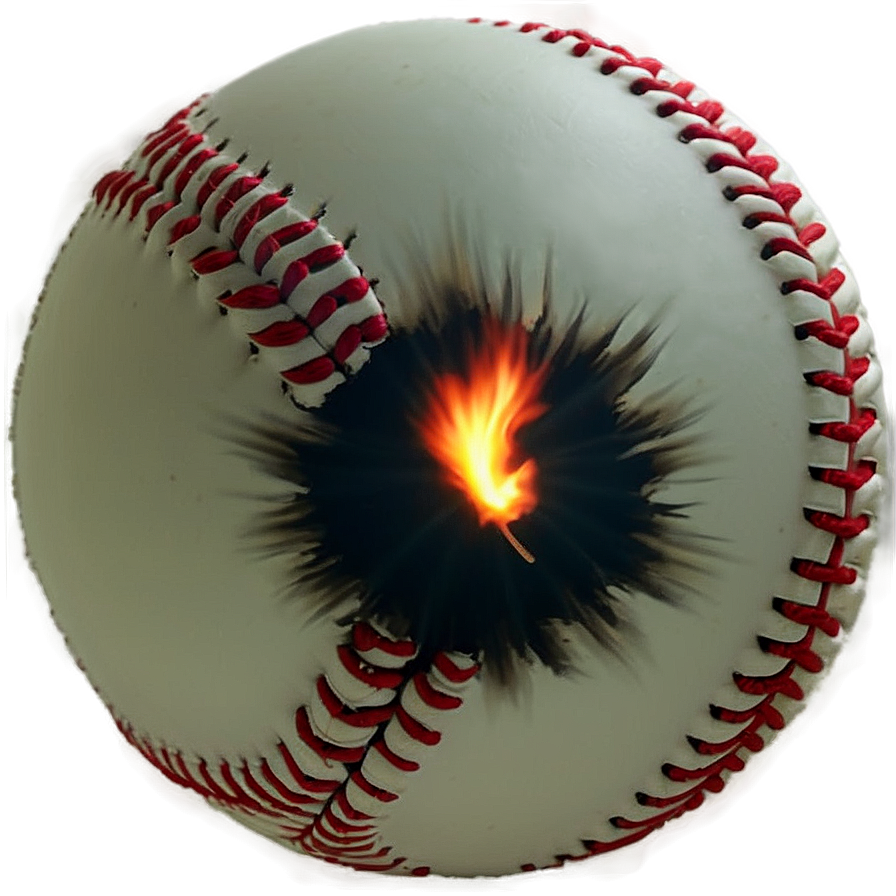 Baseball Fireball Png Nqd