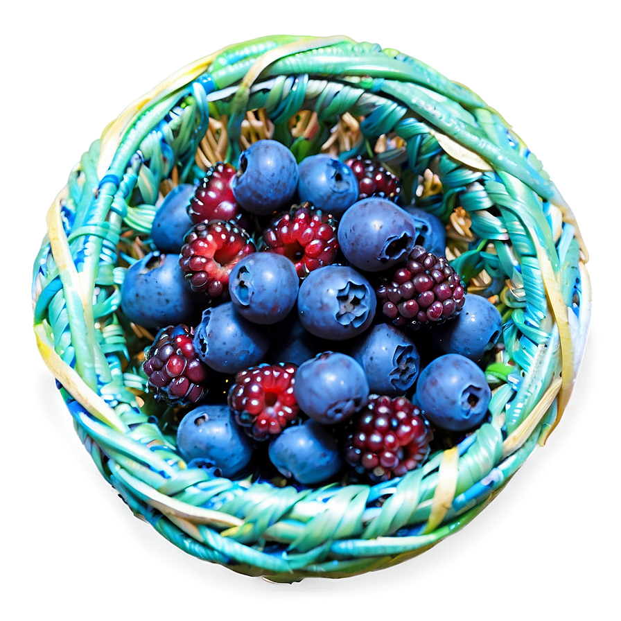 Basket Of Berries Png 20