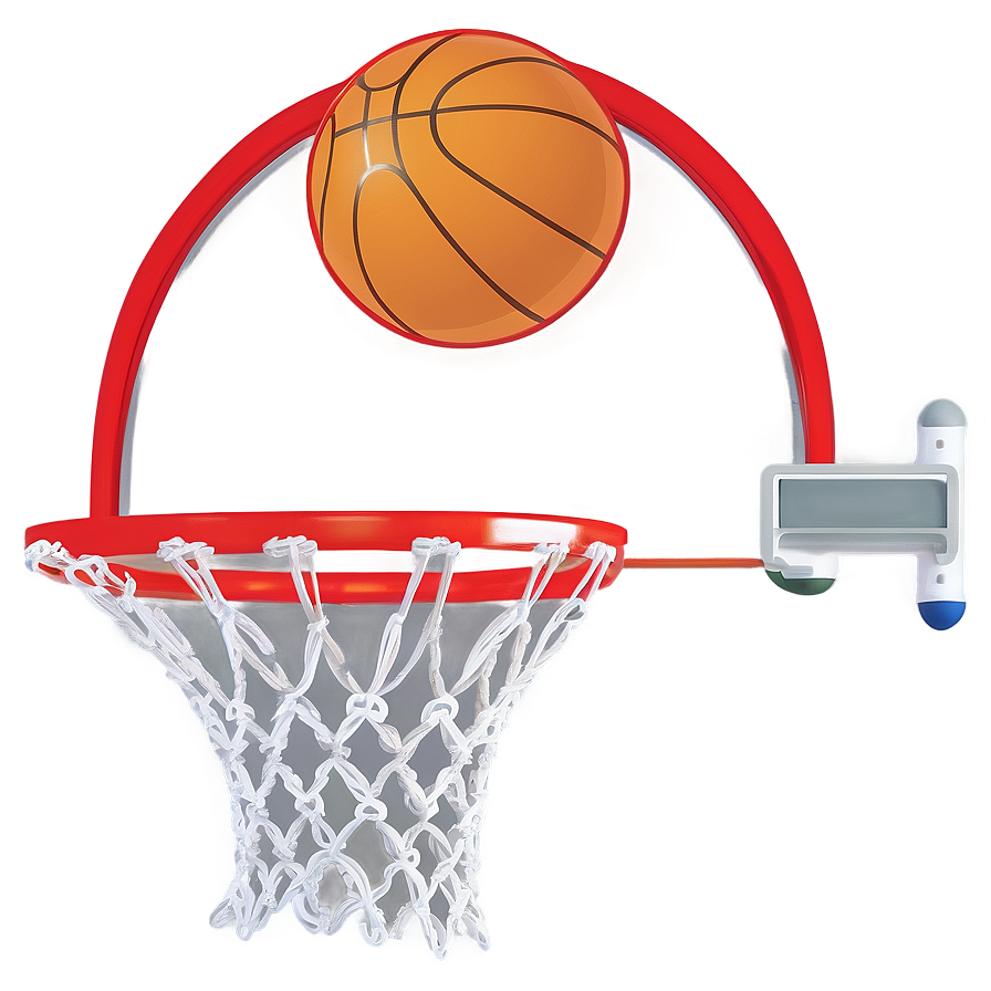 Basketball Hoop And Ball Set Png Gvu