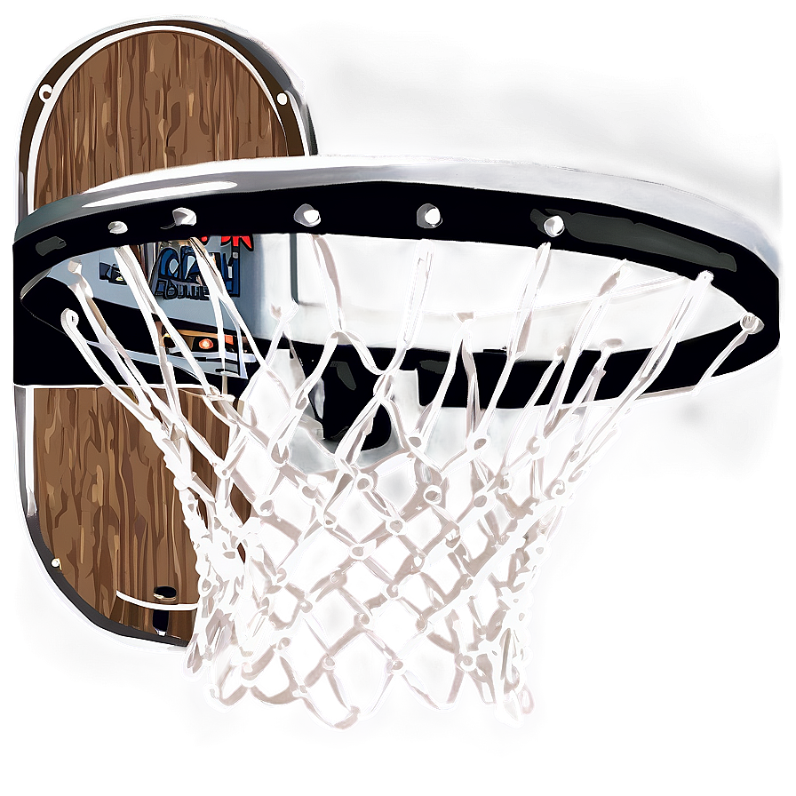 Basketball Hoop And Ball Set Png Uah7