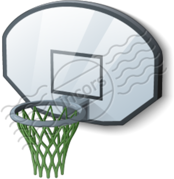 Basketball Hoop Graphic