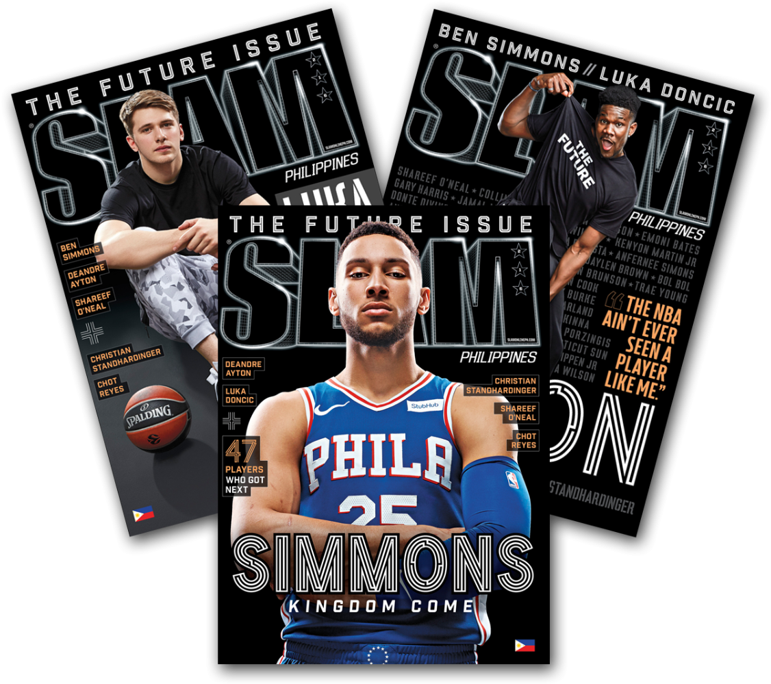 Basketball Magazine Cover Triptych