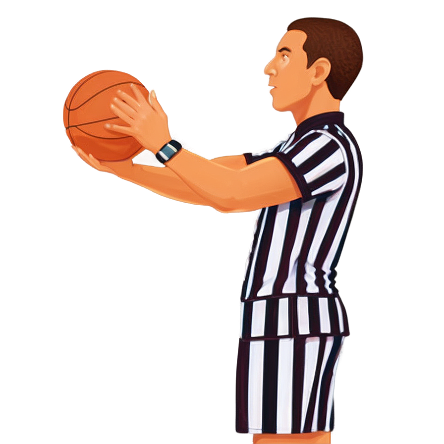 Basketball Referee Whistle Png 04302024