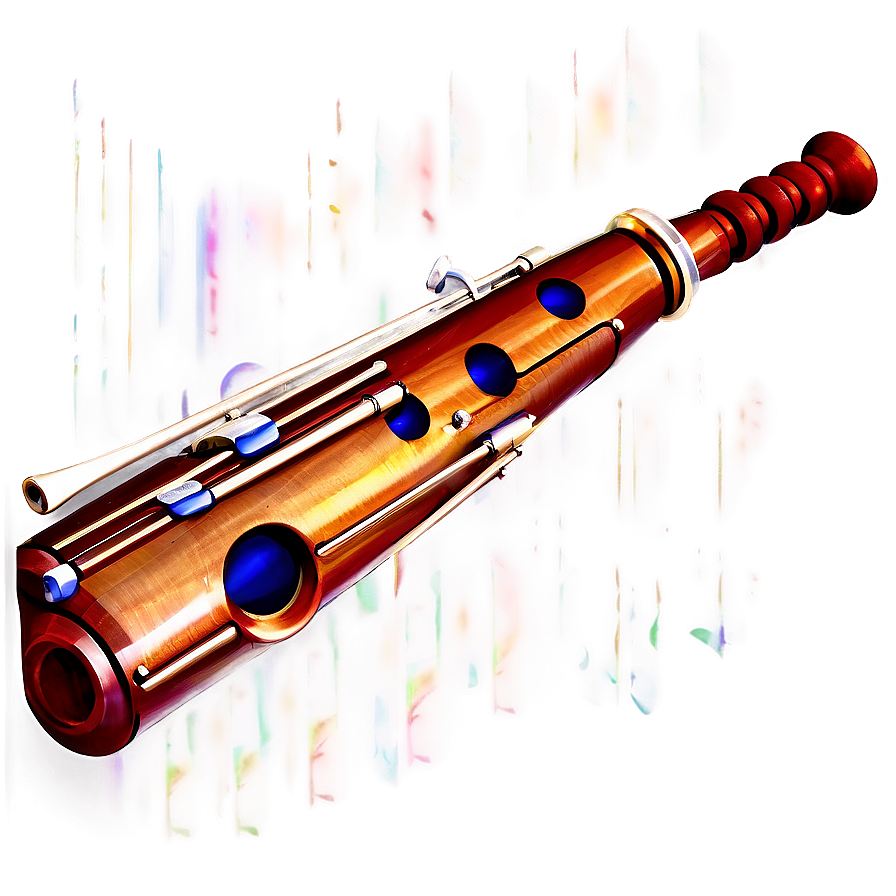 Bassoon On Blue Png Kmg