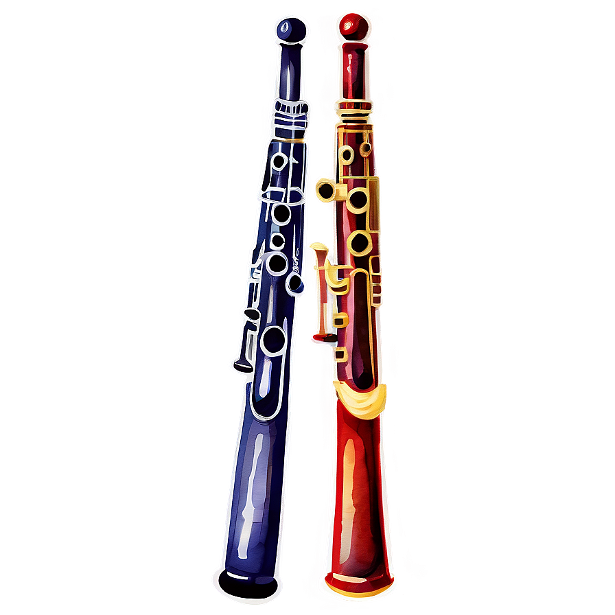 Bassoon Watercolor Png 06272024