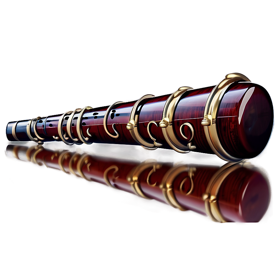 Bassoon With Sheet Music Png 9