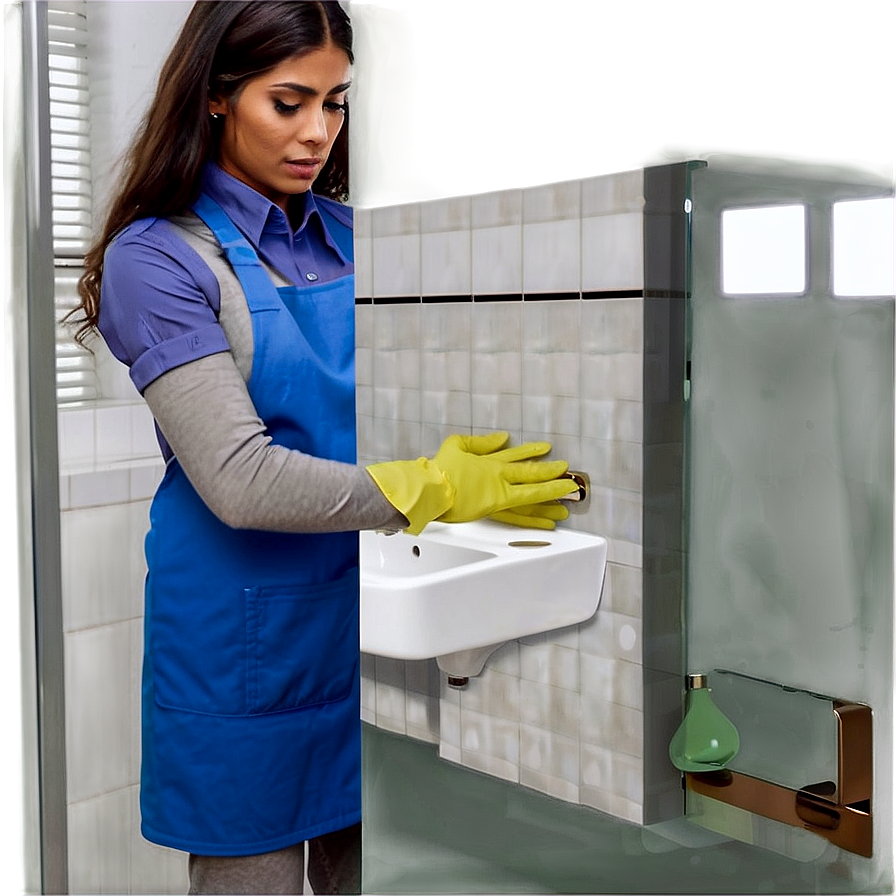 Bathroom Cleaning Professional Png 3