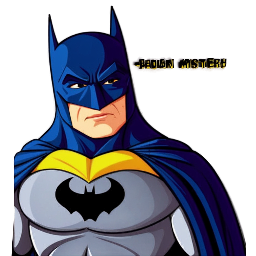 Batman Cartoon Mystery Png Kcj90