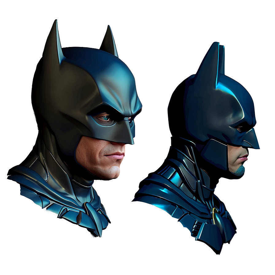 Batman Cowl Side View Png 06282024