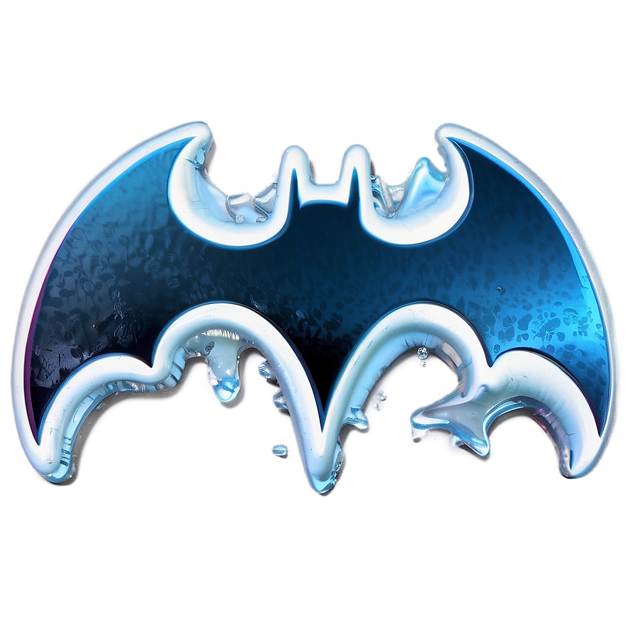 Batman Logo In Ice Png 43