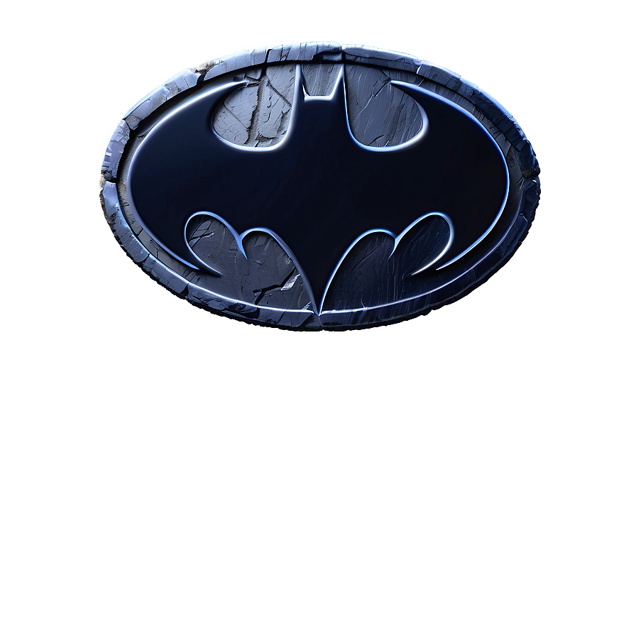 Batman Logo In Stone Texture Png 77