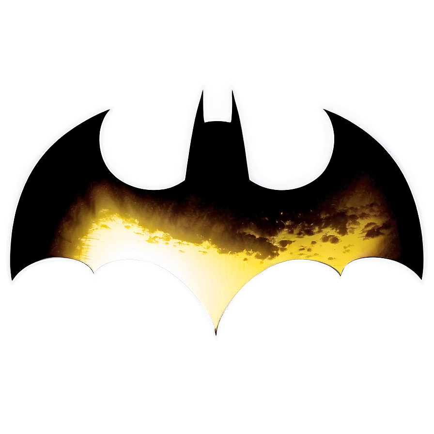 Batman Logo With City Silhouette Png 79