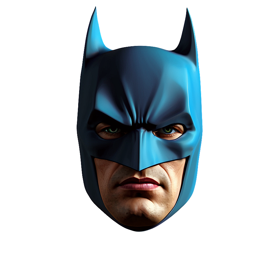 Batman Mask Digital Art Png 2