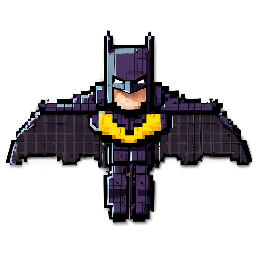 Batman Pixel Art Png Pun