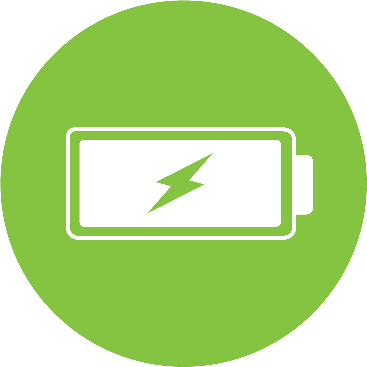 Battery Charge Indicator Icon