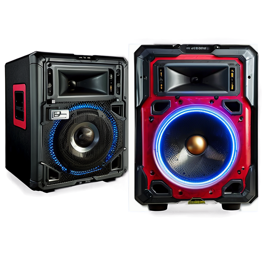 Battery Powered Dj Speakers Png Vhc