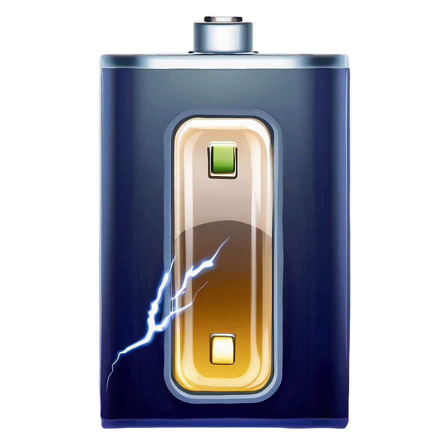 Battery With Lightning Bolt Png 33