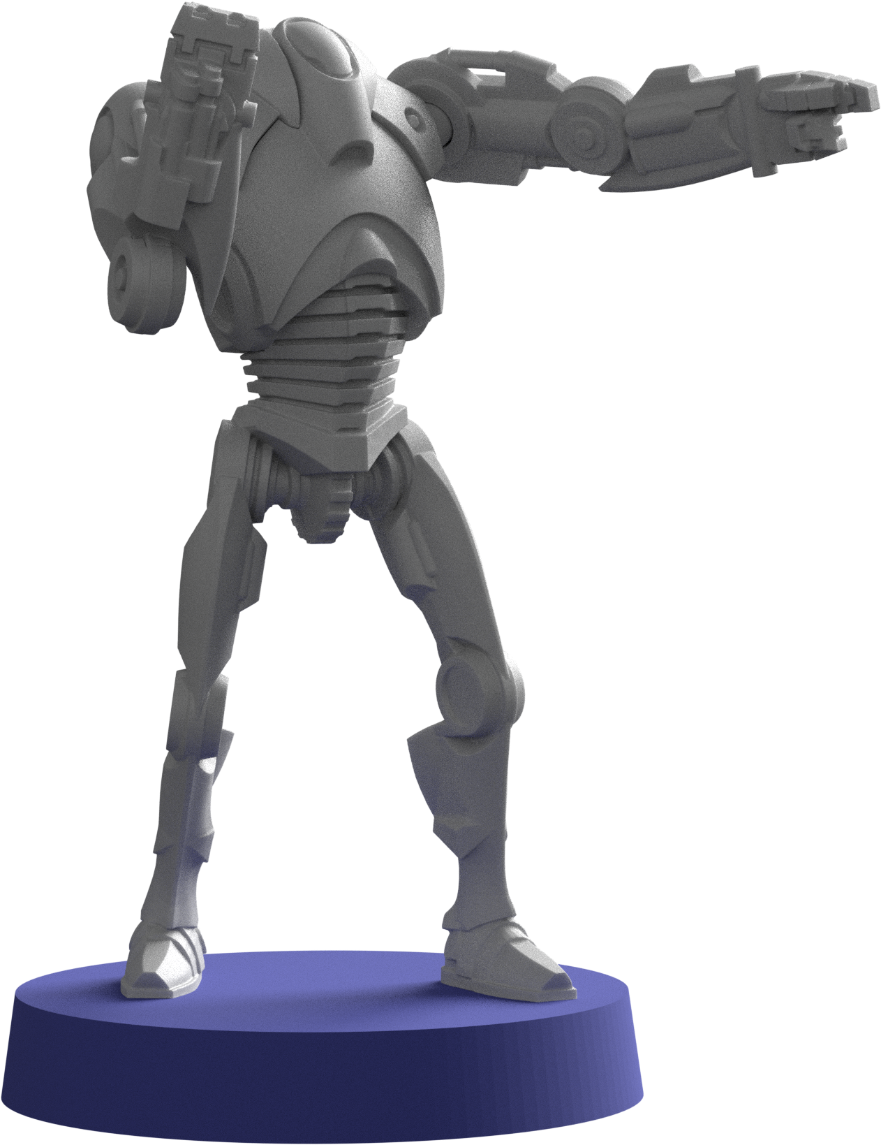 Battle Droid Model Render