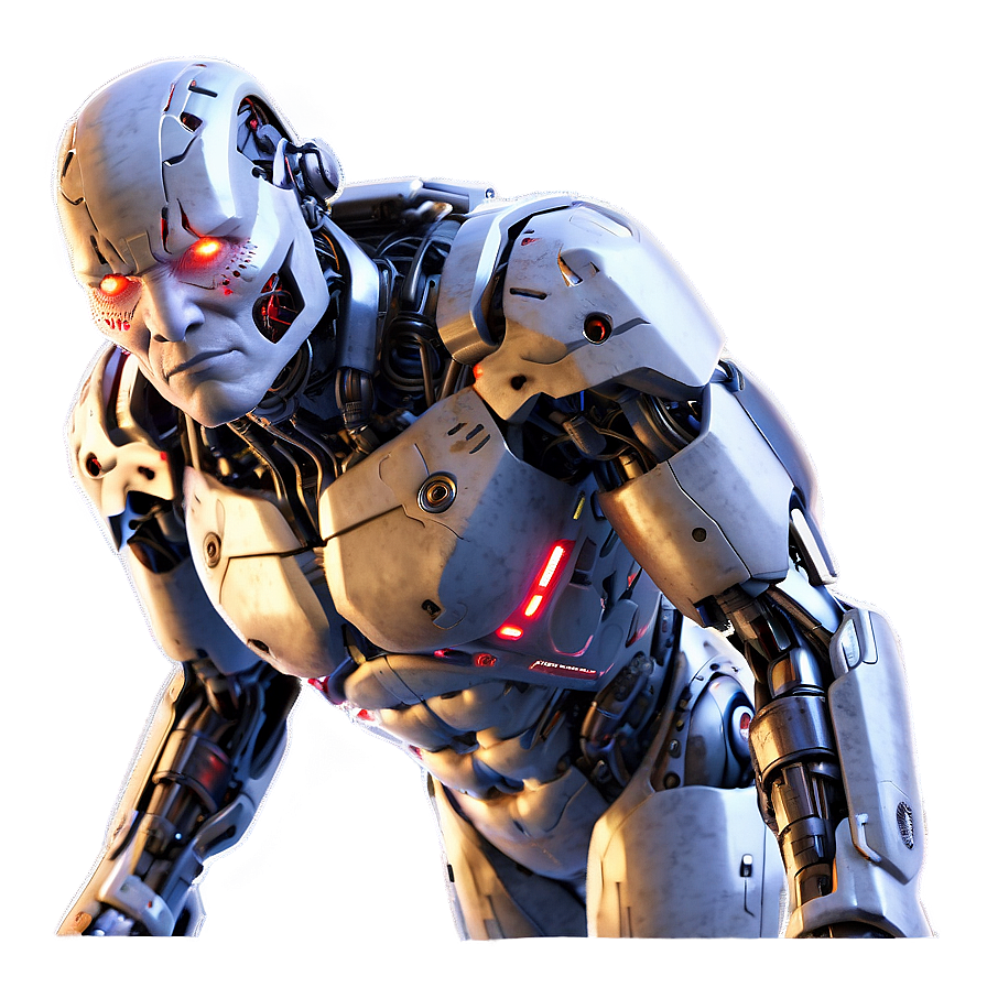 Battle-ready Cyborg Png 06242024