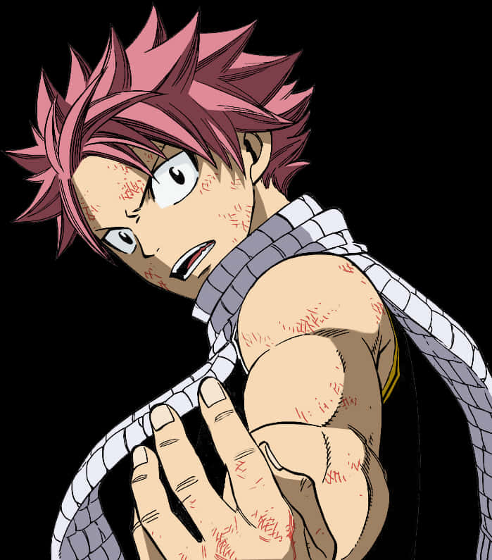 Battle Scarred Natsu Dragneel