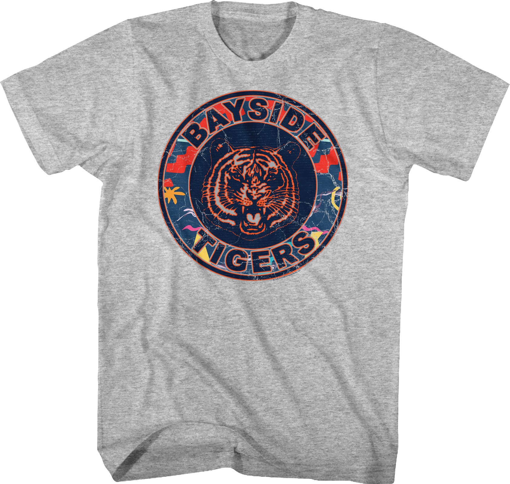 Bayside Tigers Vintage T Shirt Design