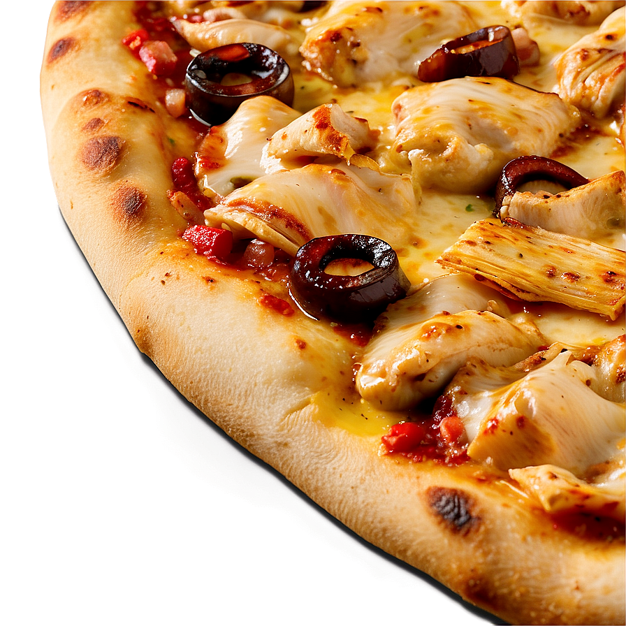 Bbq Chicken Pizza Png Wcf74