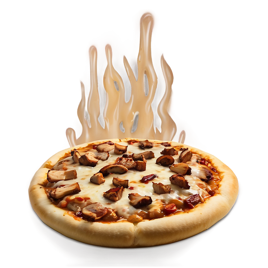 Bbq Chicken Pizza Png Xdg